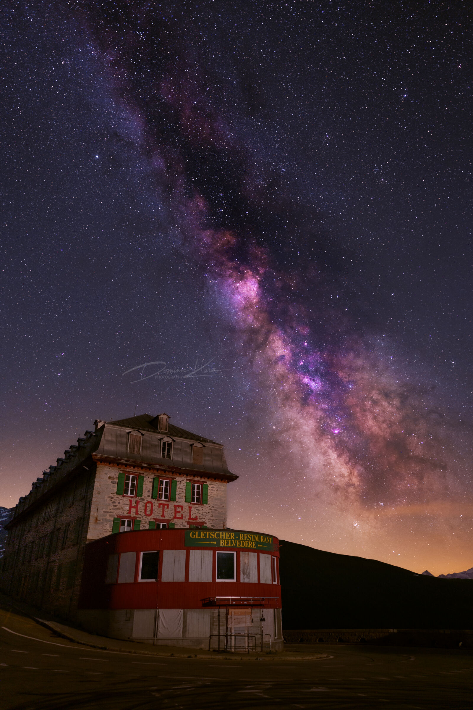 Milchstrasse auf dem Furkapass